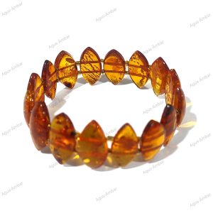 Brazalete Puntas Coñac